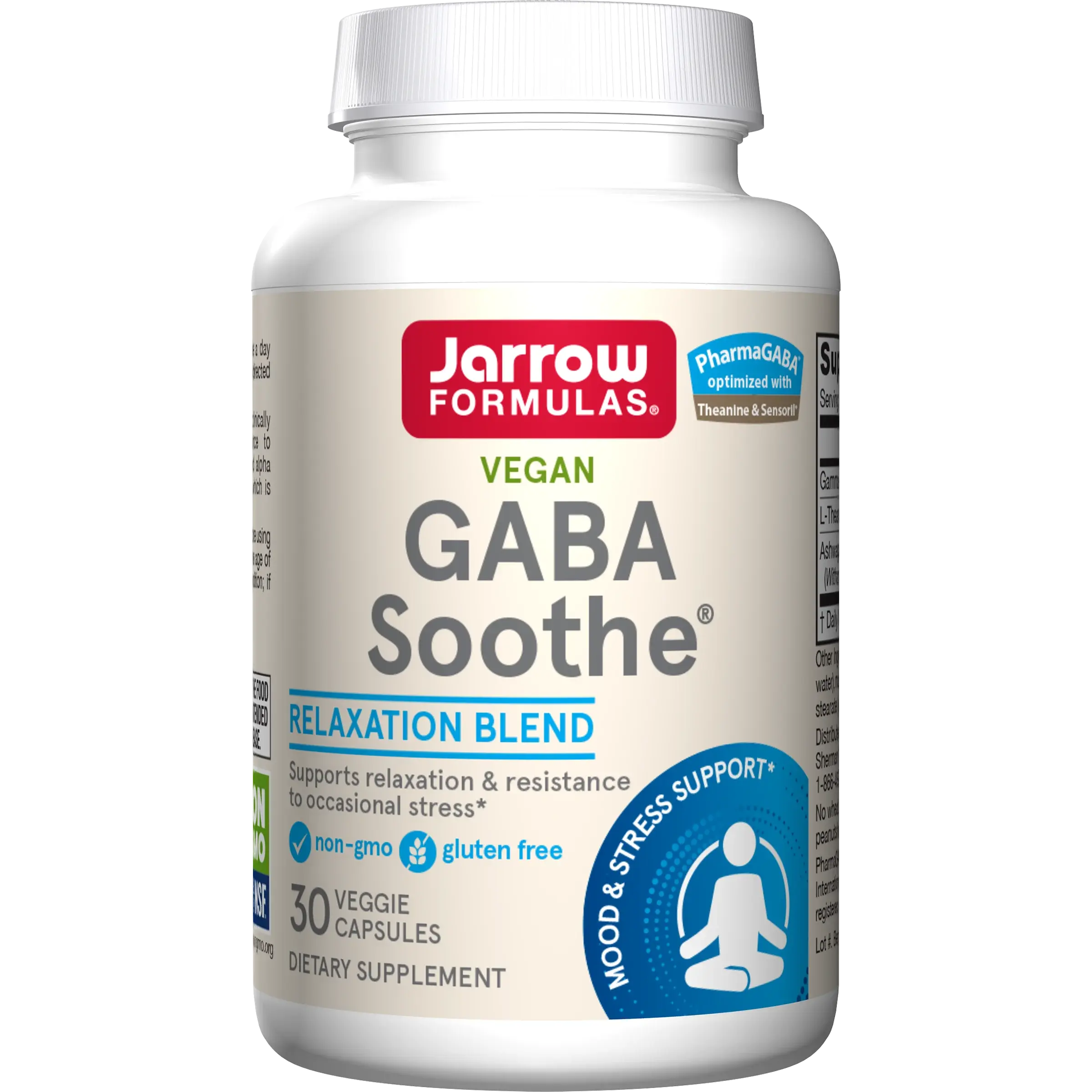 Jarrow Formulas GABA Soothe – Supports Mental
